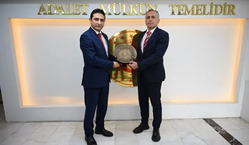 Başkan Çenet'ten Başsavcı Altınay'a Hayırlı Olsun Ziyareti