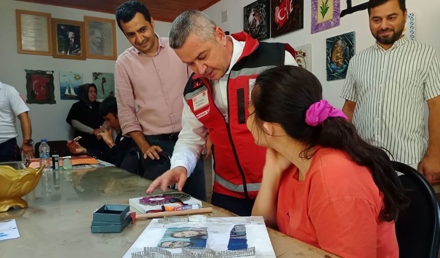İl Müdürü Naci Yılmaz, Rehabilitasyon Merkezi Sakinleriyle Buluştu