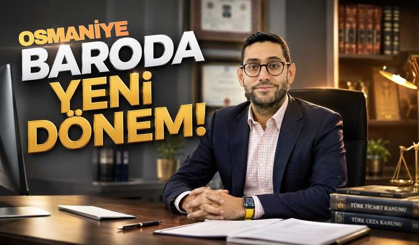 Avukat Mert Su Kılıç Osmaniye Barosu Başkanlığına Aday