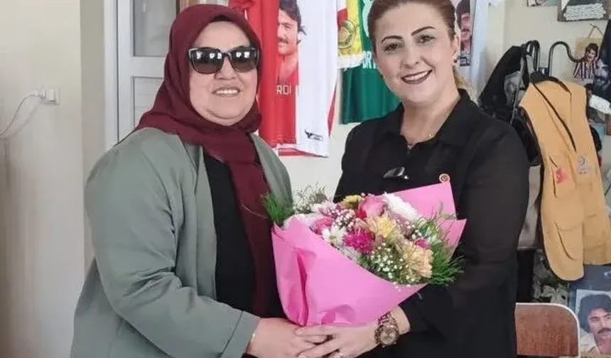 Osmaniye Cebelibereket Muhtarlar Derneği Başkanı Derya Yıldız'a Tebrik Ziyareti