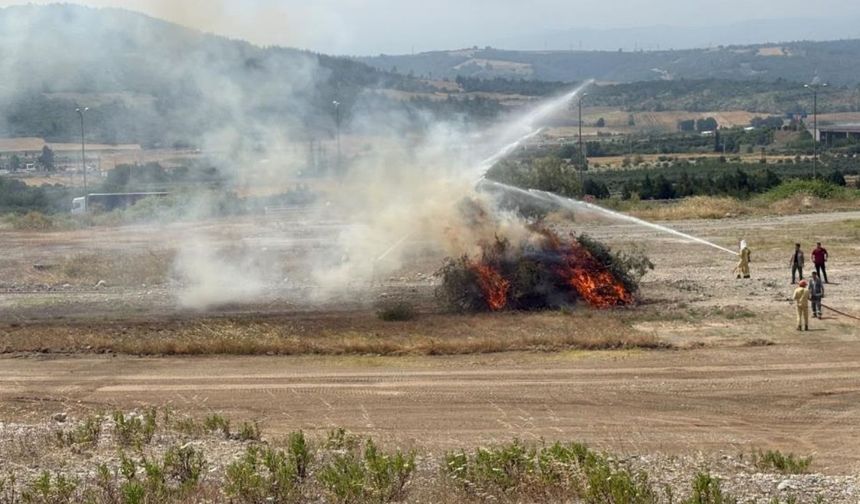 Osmaniye’de Dev Orman Yangını Tatbikatı