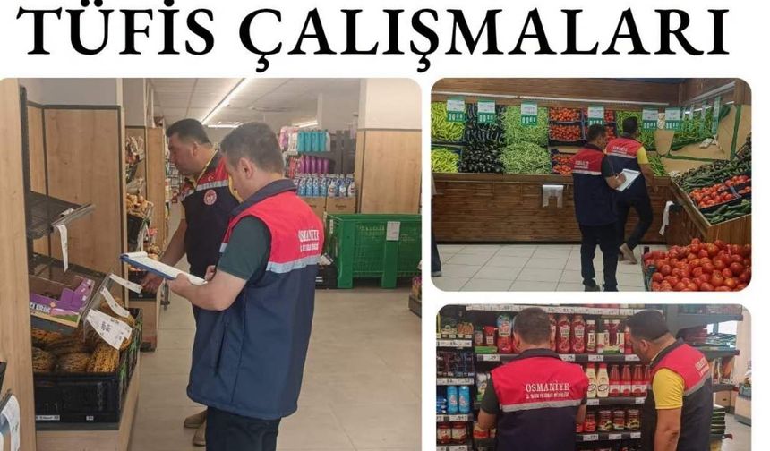 Osmaniye'de Etiket Oyununa Son! Fahiş Fiyata Karşı TÜFİS Kalkanı