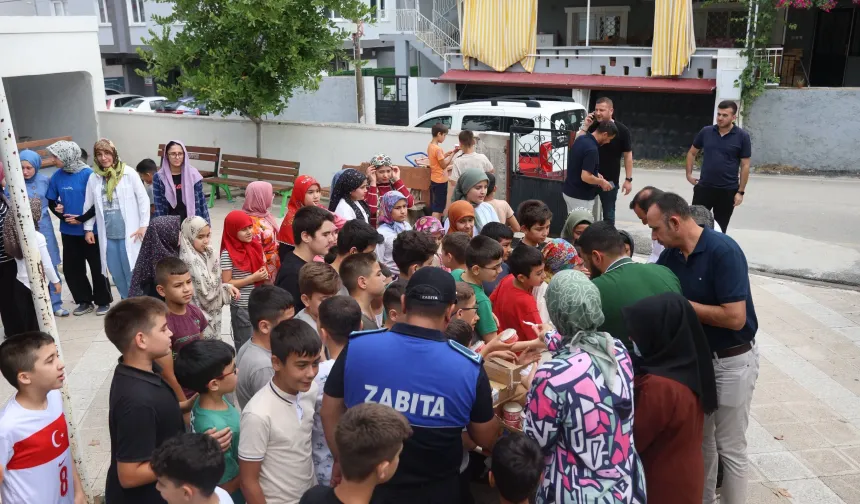 Osmaniye'de Yaz Kur'an Kursu Öğrencilerine Sürpriz