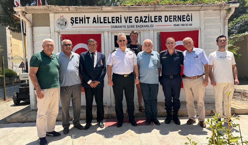 Tuğgeneral Taner Bilacan'dan Şehit Aileleri ve Gazilere Vefa Ziyareti