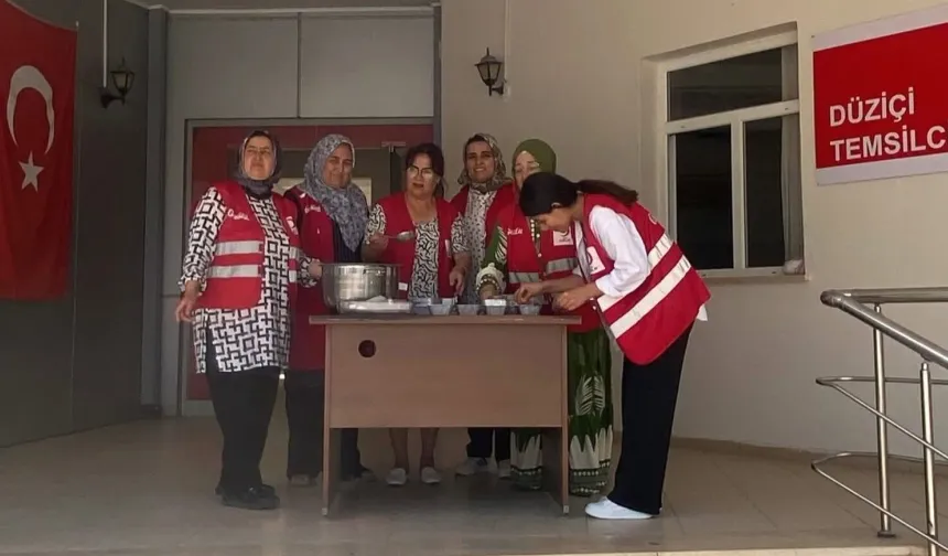 Türk Kızılay Düziçi Şubesi'nden Aşure İkramı