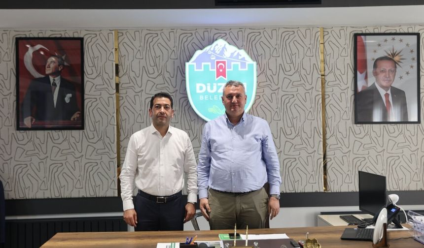 AK Parti İl Başkanı Binboğa’dan Düziçi Belediyesi’ne Ziyaret