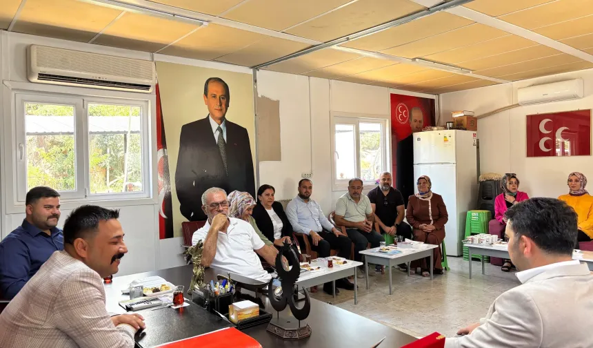 Bahçe’de Cumhur İttifakı Buluşması! AK Parti’den MHP’ye Ziyaret