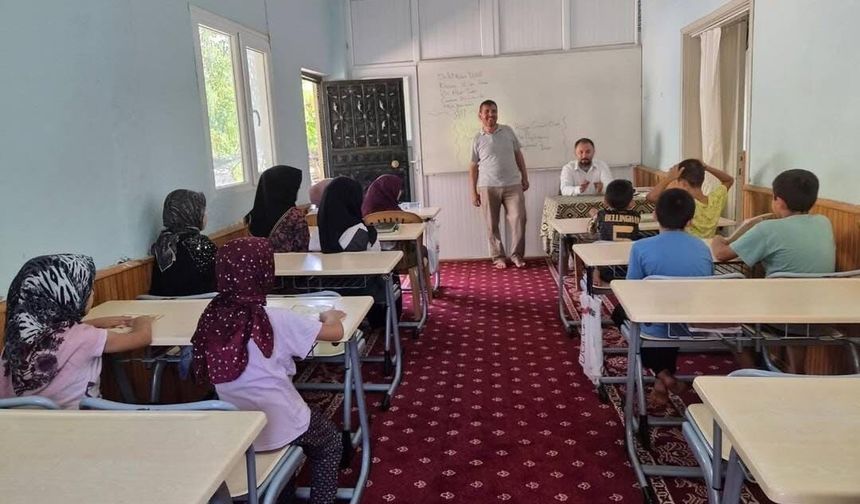 Bahçe’de Yaz Kur’an Kurslarına Yakın Takip