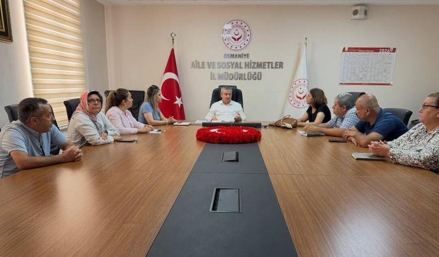 ÇEKOM’da Hizmetlerin Niteliğini Artırmaya Yönelik Değerlendirme Toplantısı Yapıldı