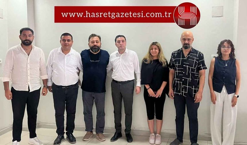 CHP Osmaniye İl Başkanı Tekerek'ten Hasret Gazetesi'ne Ziyaret