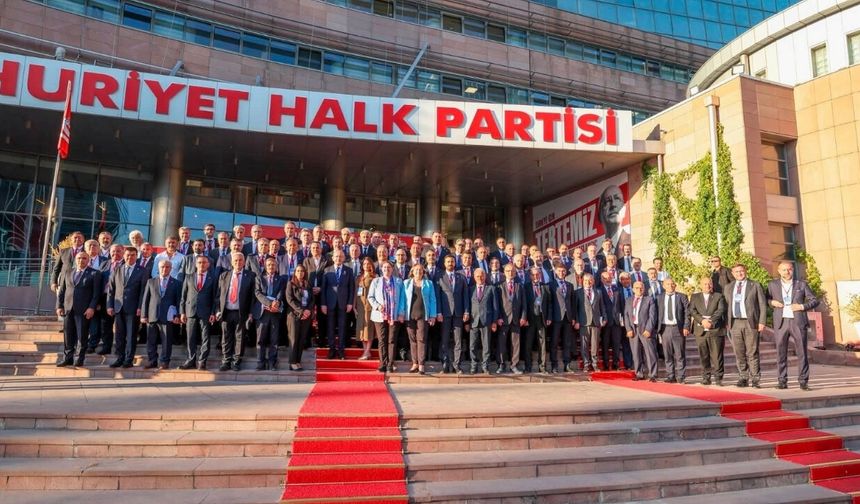 CHP’de Osmaniye Dahil 81 İl Başkanından Ortak Ses