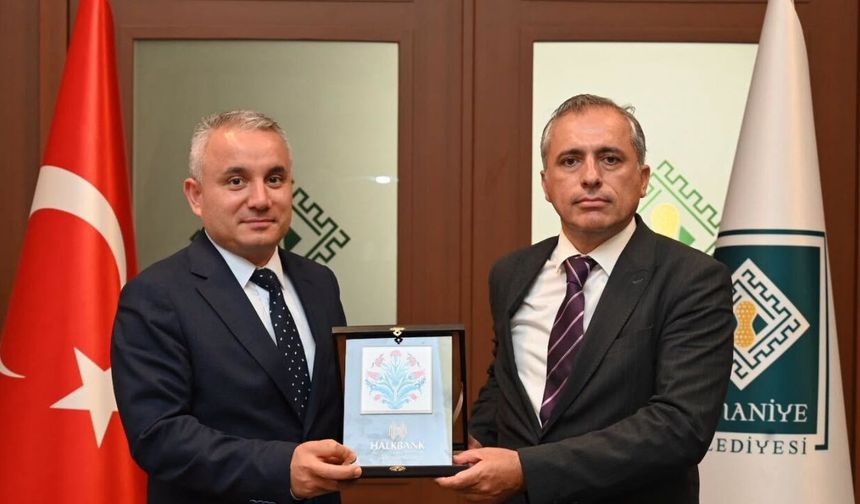 Halkbank Üst Yönetiminden Osmaniye Belediyesi’ne Ziyaret