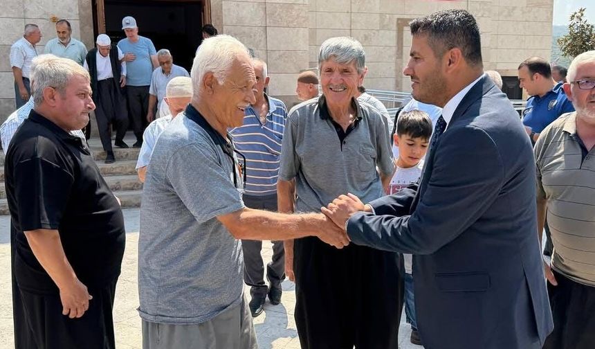 Hasanbeyli’de Devlet Bahçeli Merkez Camii’nde İlk Cuma Namazı Kılındı