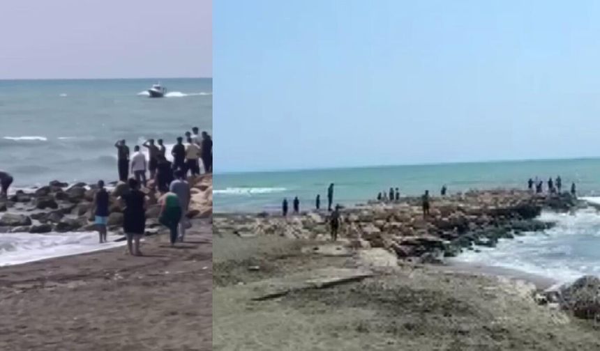 Hatay Samandağ'da Denize Giren 14 Yaşındaki Çocuk Kayboldu