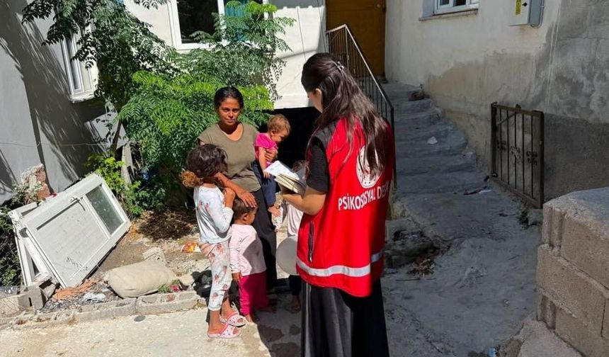 Kadirli’de SED Hizmetinden Yararlanan Ailelere Hane Ziyareti