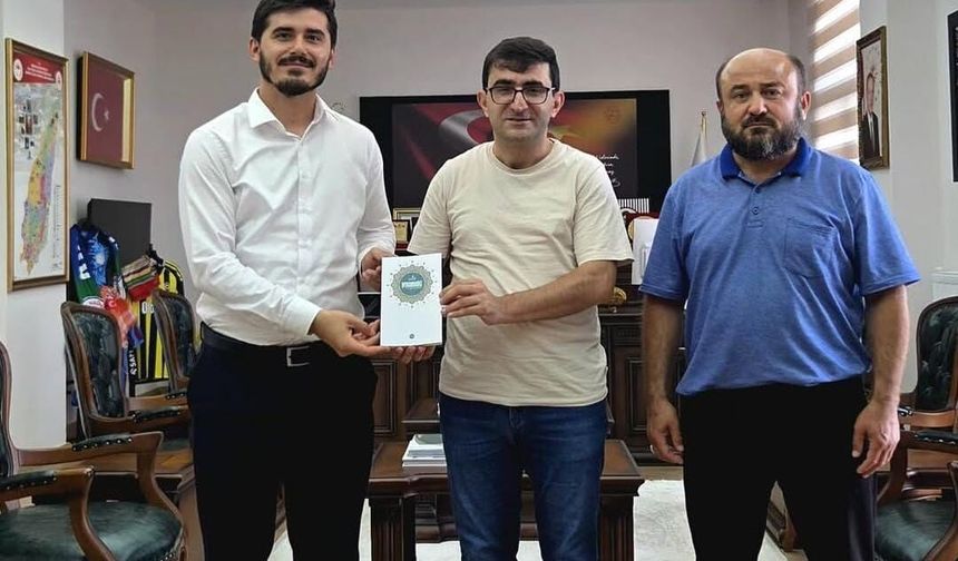Mevlid-i Nebi Haftası’nda Kaymakamlığa Ziyaret