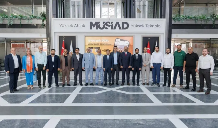 MÜSİAD Osmaniye, Ankara'daki Temsilciler Toplantısına Katıldı