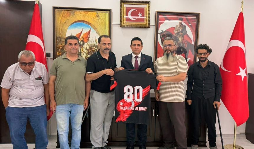 7 Ocak Engelliler Spor Kulübü’nden Başsavcı Altınay’a Ziyaret