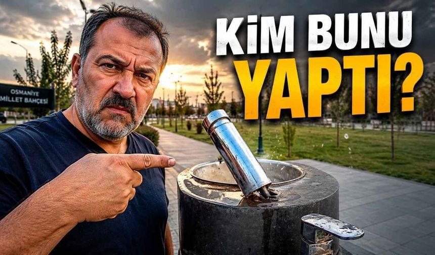 Osmaniye'de Millet Bahçesi'ne Yine Zarar Verdiler