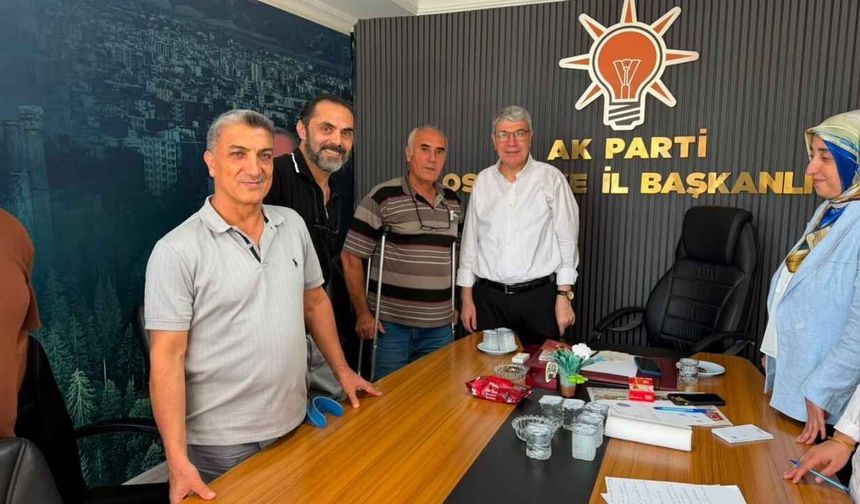 Osmaniye Milletvekili Gülsoy Hemşerilerini Dinledi