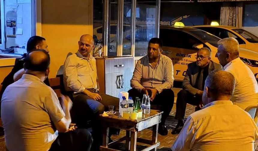 Osmaniye Valisi Serdengeçti’den Gece Mesaisindeki Esnafa Sürpriz Ziyaret