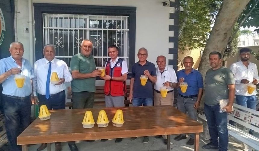 Osmaniye'de Narenciye Üreticilerine Yüzde 100 Hibeli Tuzak Dağıtıldı