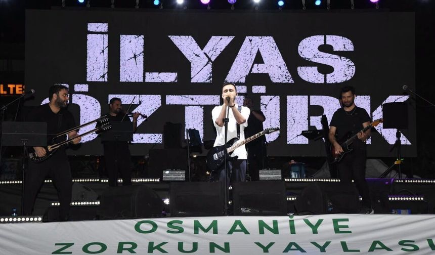 Osmaniye'de Şenlik Coşkusu Zirvede! İlyas Öztürk Zorkun'u Salladı!
