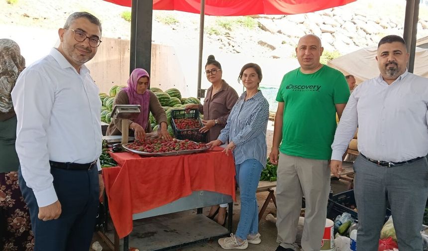 Osmaniye'de Tarladan Tezgâha Alın Teri
