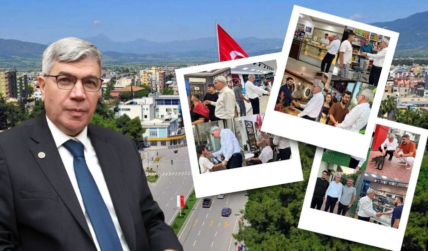 Milletvekili Seydi Gülsoy Osmaniye Esnafıyla Buluştu