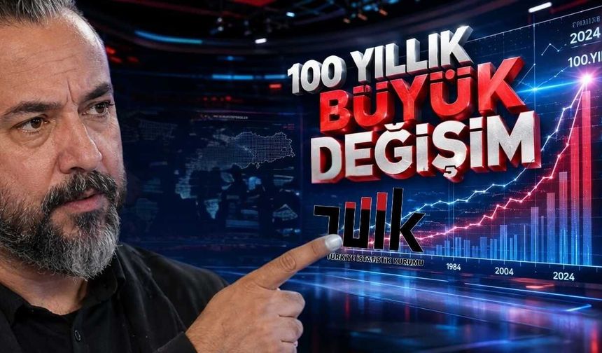 Türkiye Cumhuriyetinin 100 Yıllık Değişim Haritası Belli Oldu