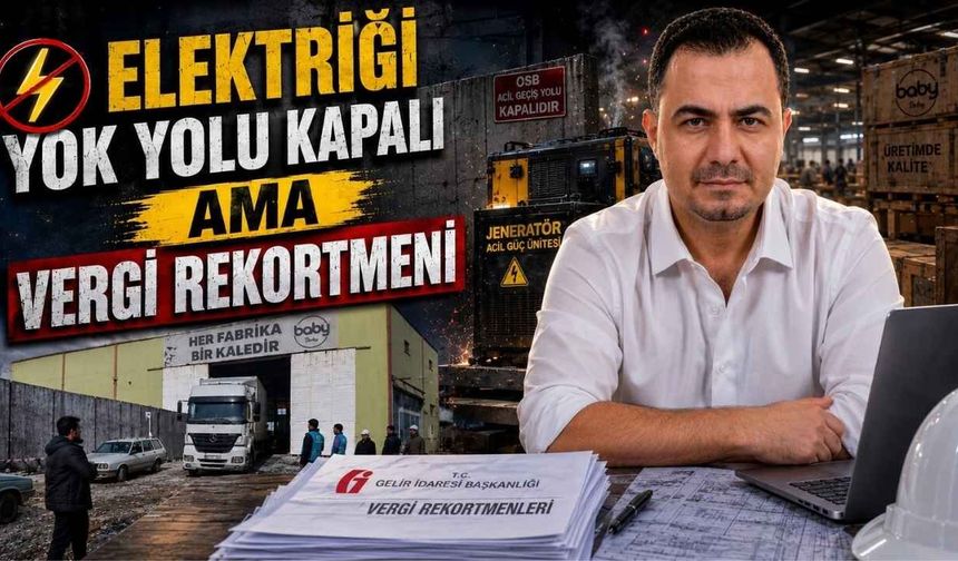 Osmaniye'de Elektriği Yok, Yolu Kapalı Ama Vergi Listesinde İlk 100'de!