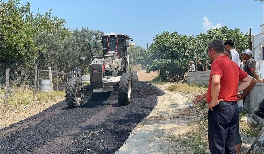 Yarbaşı’nda Yollara Sıcak Asfalt Çalışması