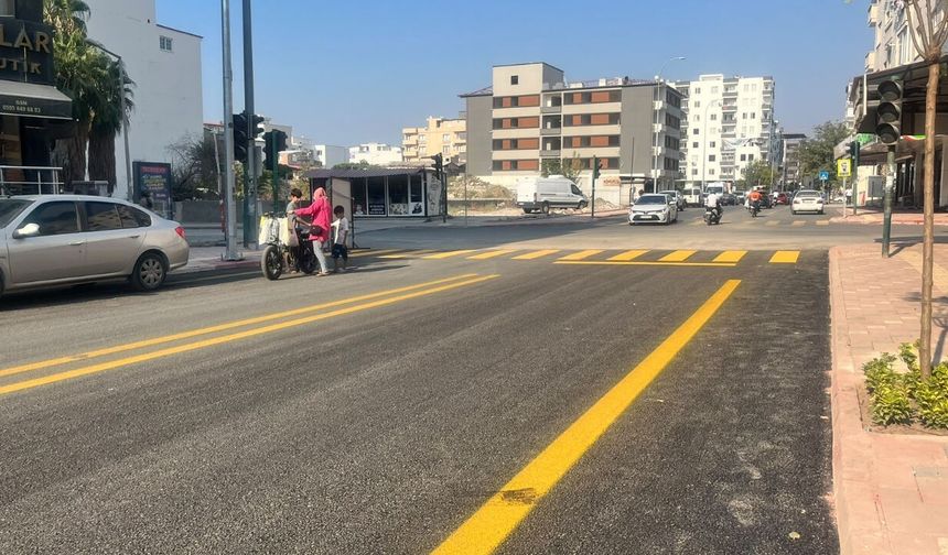 Akyar Caddesi Yepyeni Görünümüne Kavuştu