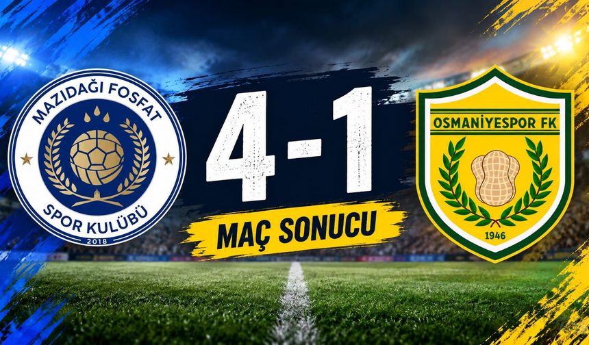 AYOS Osmaniyespor Kızıltepe’de Farklı Mağlup Oldu