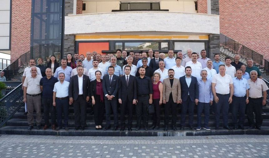 Bahçe Kaymakamı Yunus Emre Şahin’e Veda Programı Düzenlendi
