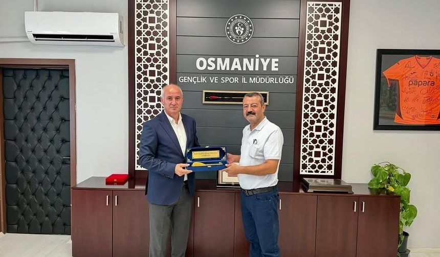 Başkan Aksoy’dan Gençlik ve Spor İl Müdürü Cebi’ye Ziyaret