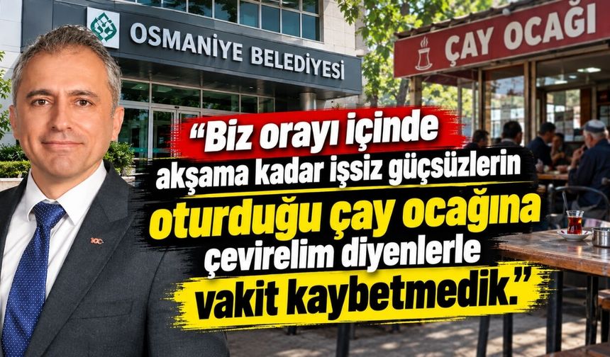 Başkan Çenet Açıkladı! Osmaniye'nin Yeni Hedefi Büyükşehir Olmak