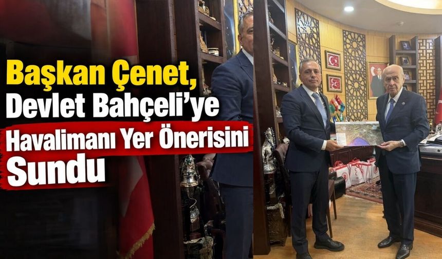 Başkan Çenet'ten Havalimanı Çıkışı: "Osmaniye İçin Elzem"