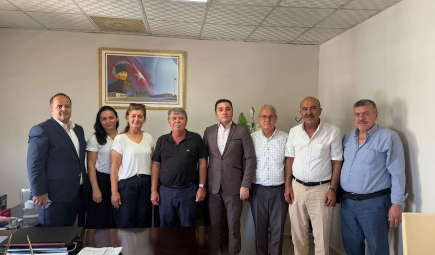 CHP Osmaniye'den Eski Başkana, Baroya ve Odalara Ziyaret Turu