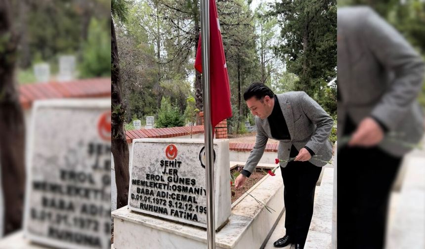 CHP Osmaniye’den Gaziler Günü’nde Şehit ve Gazilere Vefa