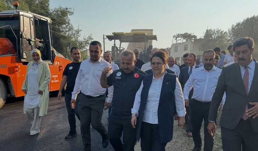 Derya Yanık Osmaniye’deki Asfalt Çalışmalarını Yerinde İnceledi