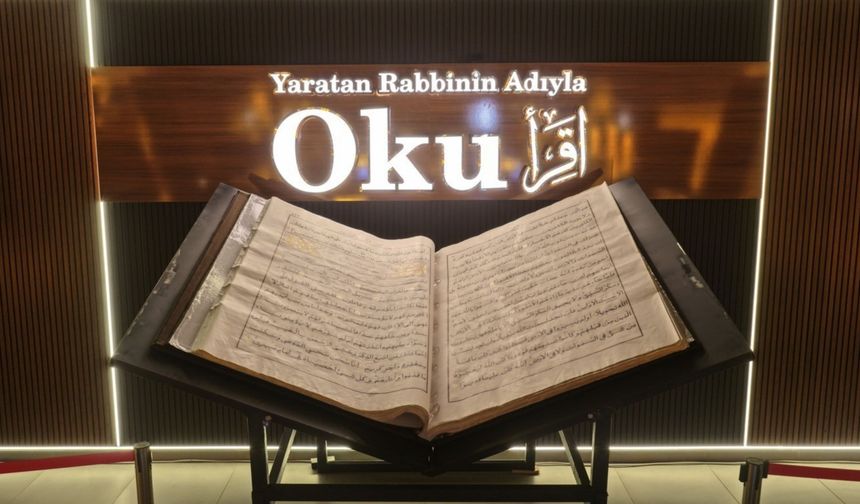 Dünyanın ikinci büyük el yazması Kur'an-ı Kerim'i nerede ve ne zaman sergileniyor