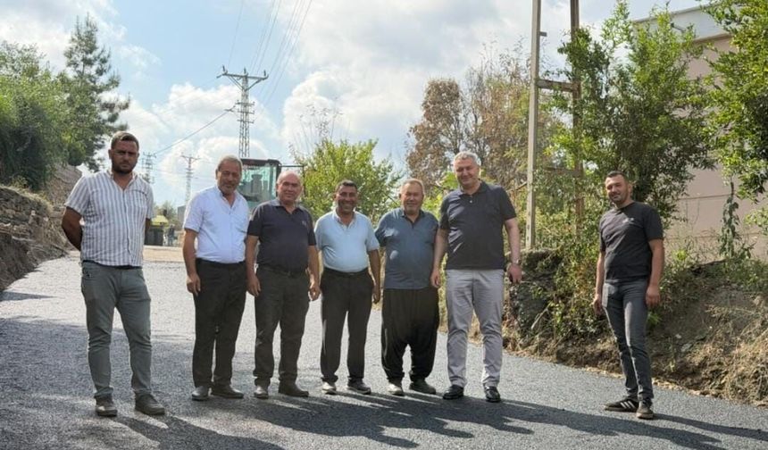 Düziçi’nde Mahalleleri Birbirine Bağlayan Yolda Çalışmalar Devam Ediyor