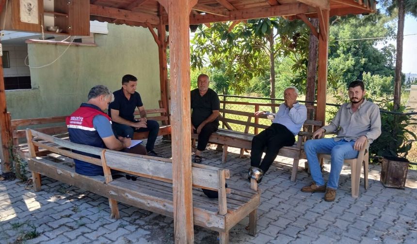 Kazmaca Köyü’nde Çiftçilere Bilgilendirme Toplantısı Düzenlendi