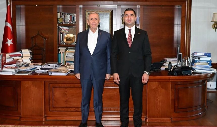 Mansur Yavaş ve Mustafa Mert Olcar’dan Kardeş Belediye Adımı!