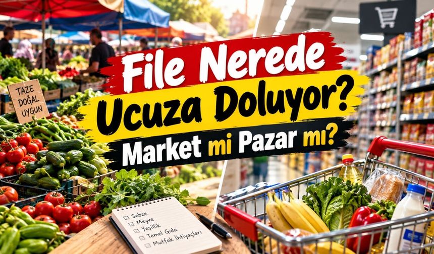 Market mi, Semt Pazarı mı? Osmaniye'de Hangisi Daha Hesaplı?