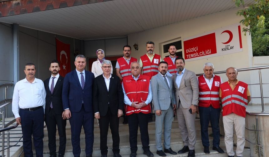 Milletvekili Seydi Gülsoy’dan Kızılay Düziçi Şubesi’ne Ziyaret