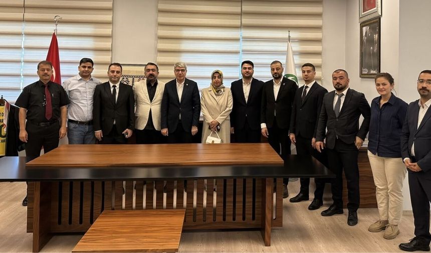 Milletvekili Seydi Gülsoy’dan Osmaniye Barosu’na Tebrik Ziyareti