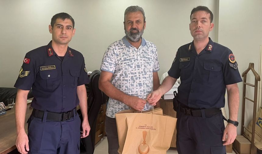 Osmaniye İl Jandarma Komutanlığı, Hasret Gazetesi’ndeki Gaziyi Unutmadı