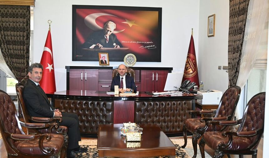 Osmaniye Tapu Müdürlüğü'nde Yeni Dönem! Vali Serdengeçti, Haşim Taştan’ı Ağırladı